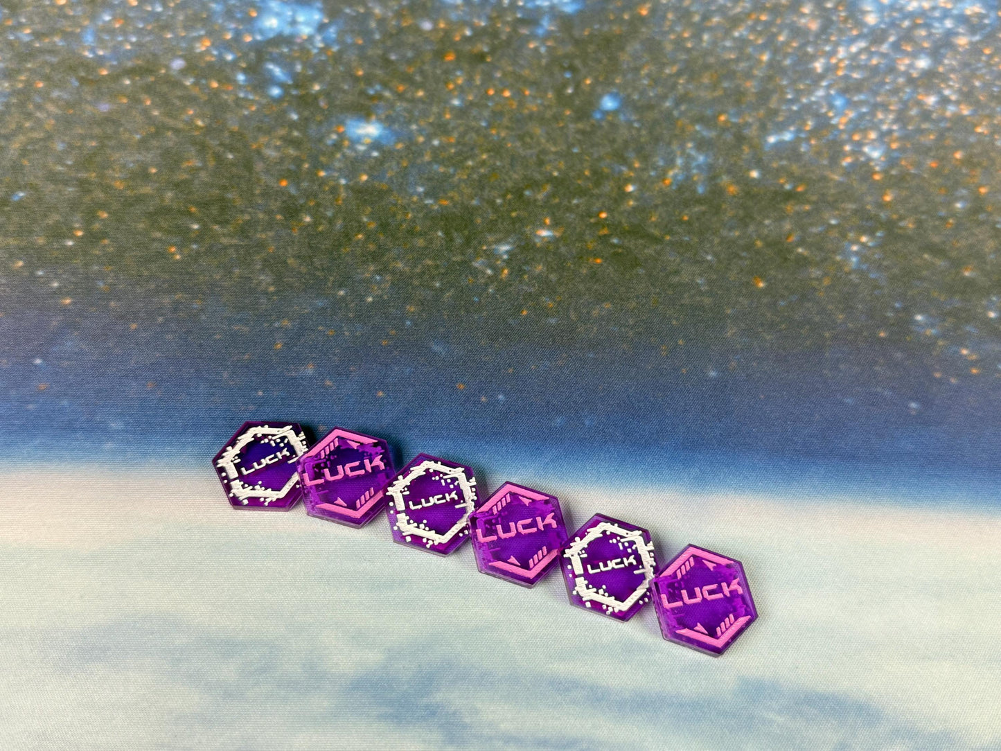 Luck Tokens double-sided - set of 6