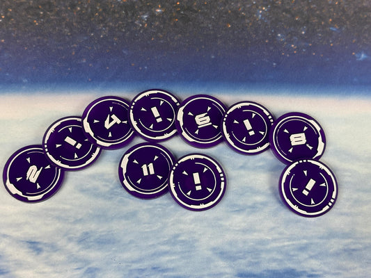 Objective Tokens, double-sided - Set of 10