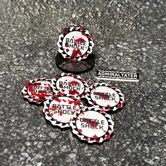 Custom Battle Shock tokens