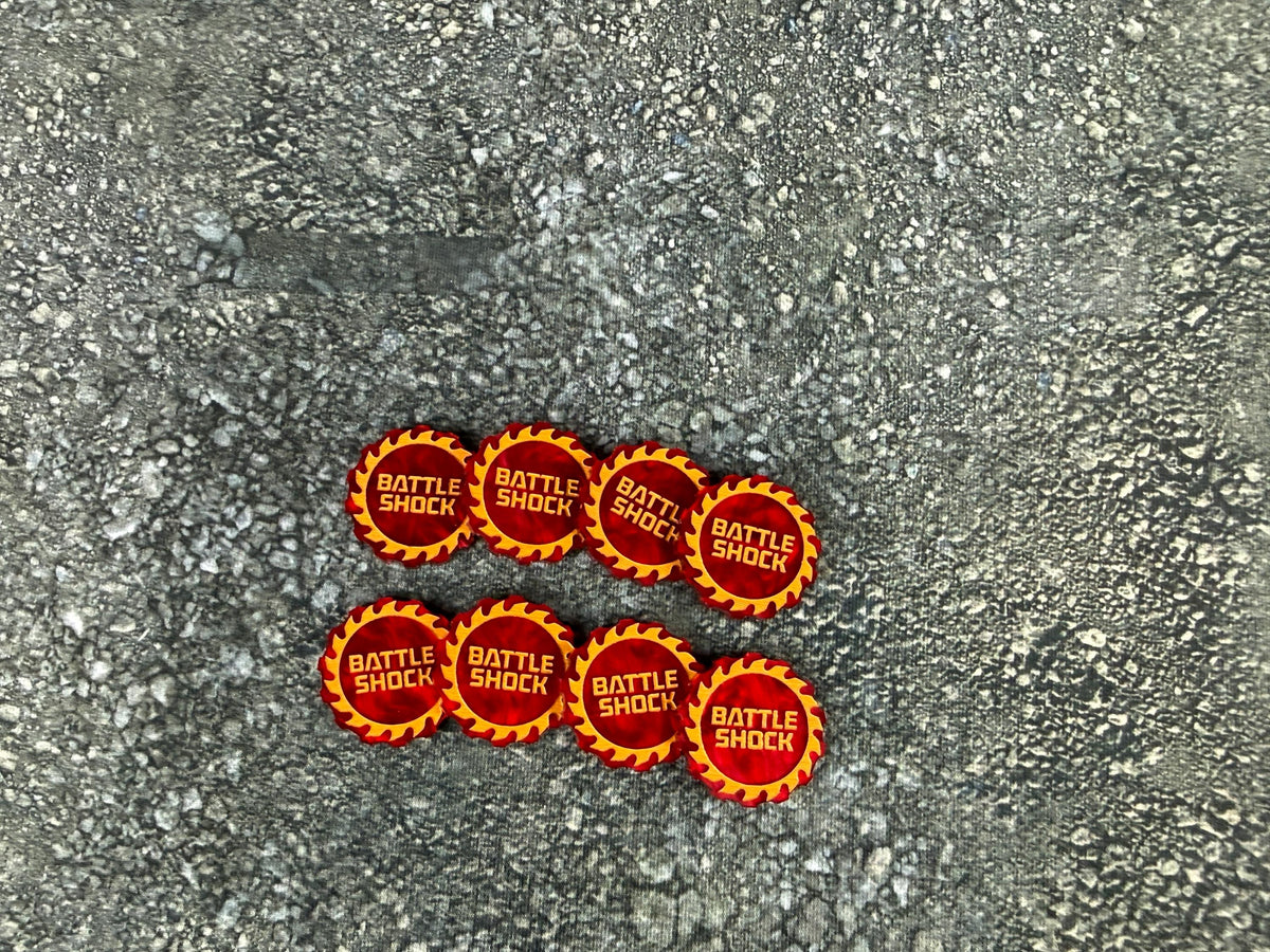 Custom Battle Shock tokens