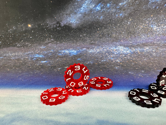 Acrylic Shield Dial Upgrade Set: Red Zero Warning