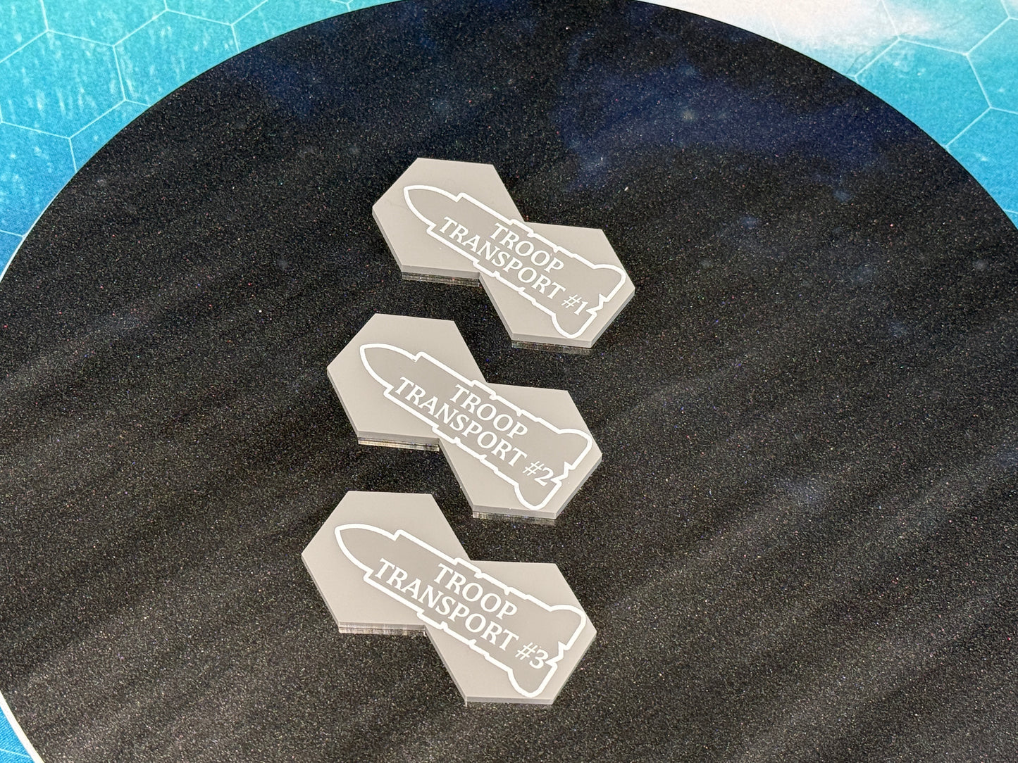 Invasion Troop Transport Ship Tokens