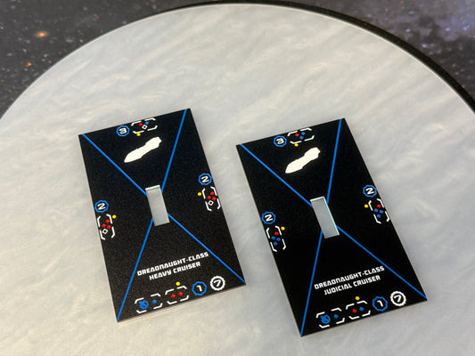 Nexus Acrylic Armada Ship Tokens