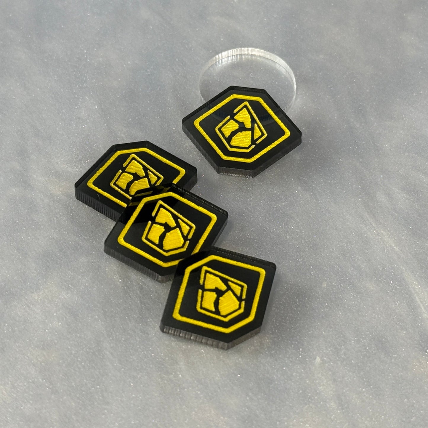 Panic Tokens - set of 4
