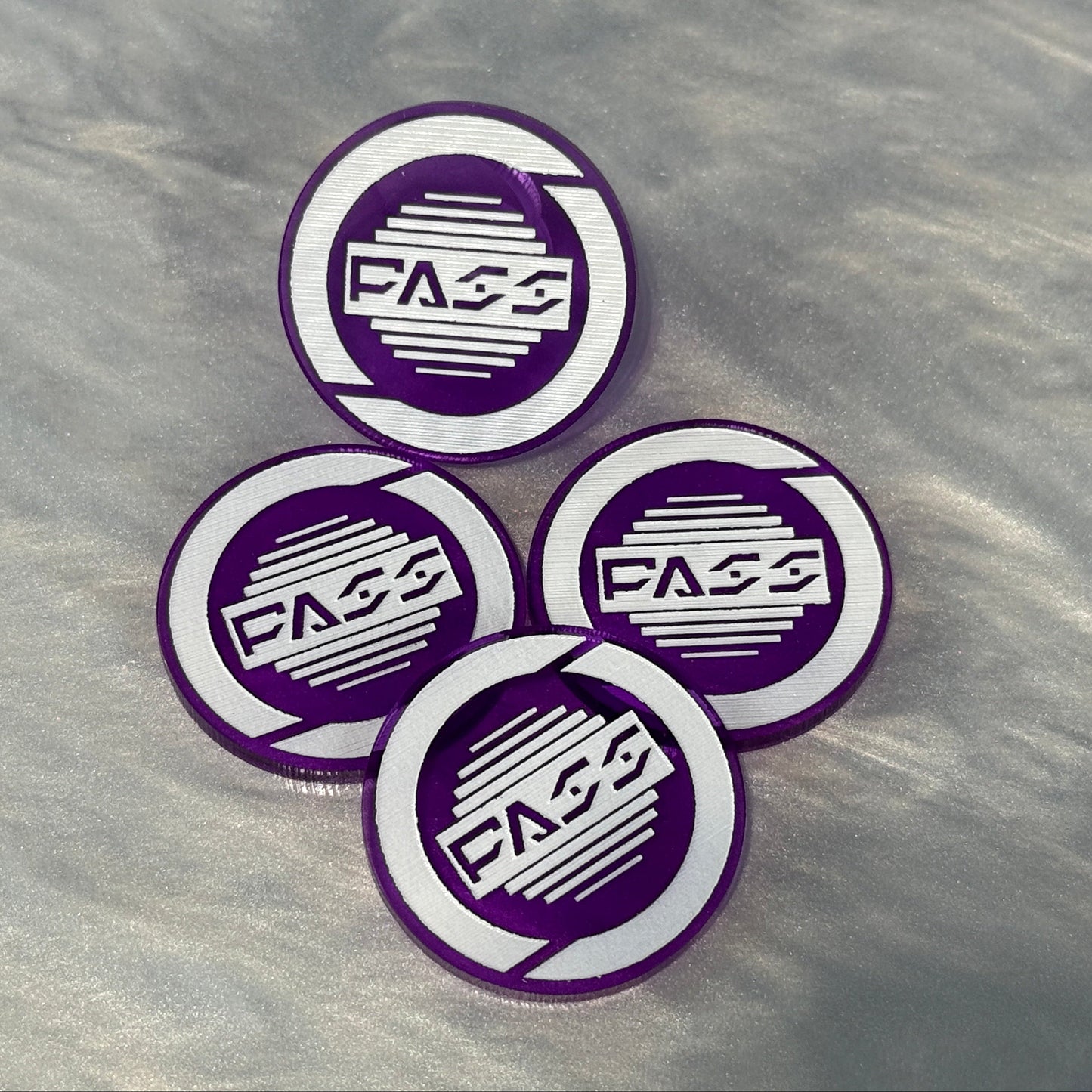 Pass Tokens - set of 4