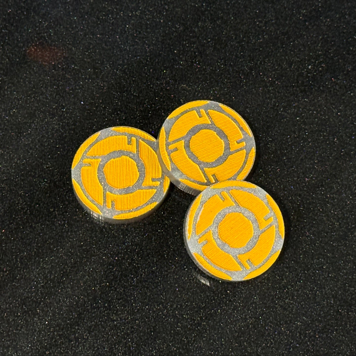 Wheel Tokens - set of 3