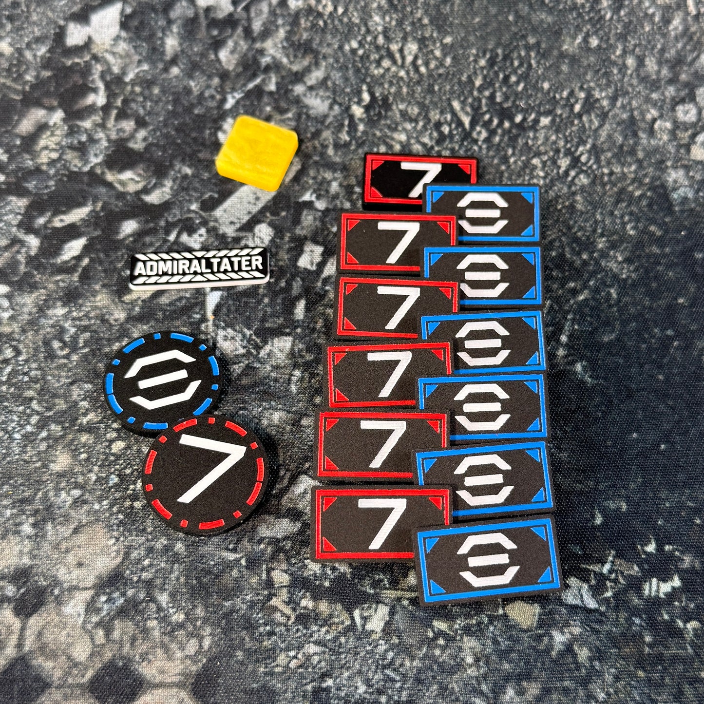Round & Score Tracking Tokens Set