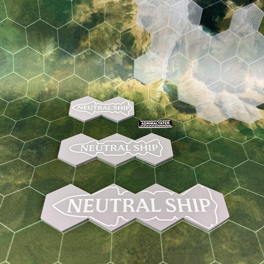 Neutral Ship Tug-of-War Token Set