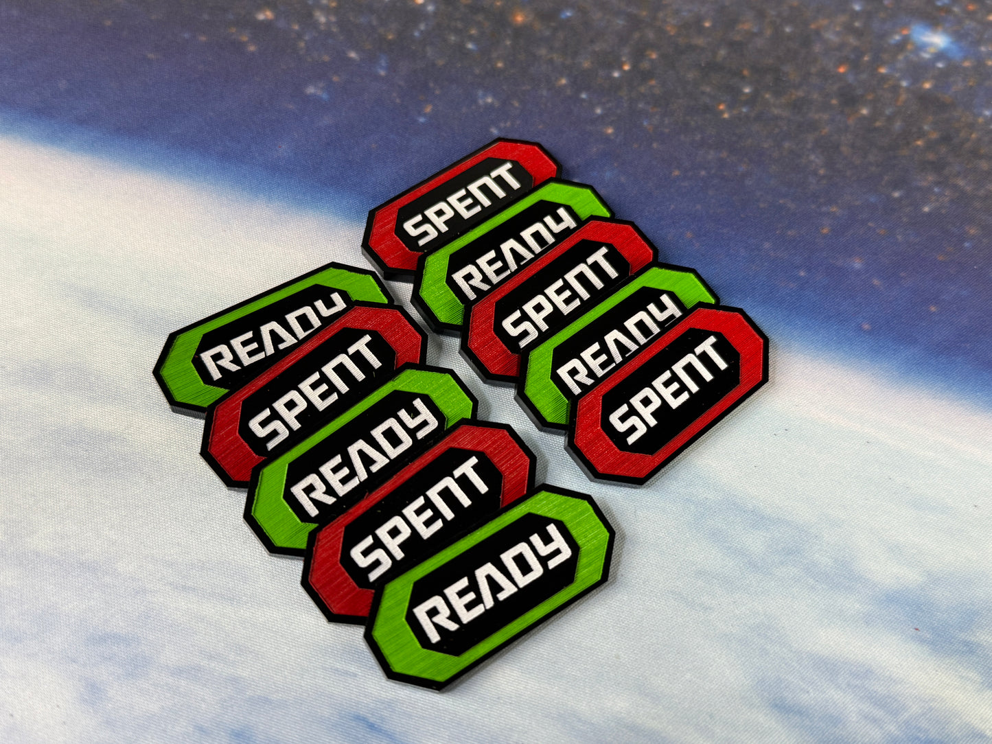 Custom Double-sided Action Reminder Tokens