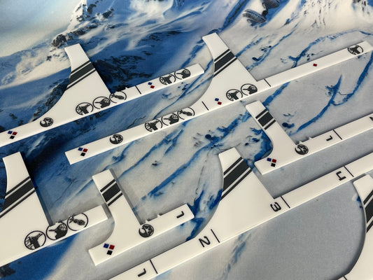 Full set of Rulers: Range and Speed Set w/ handles