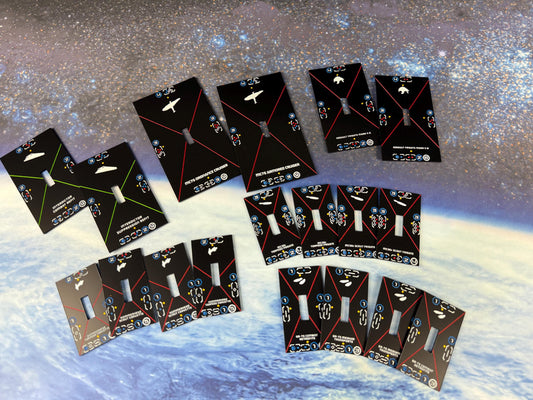 Original Acrylic Armada Ship Tokens
