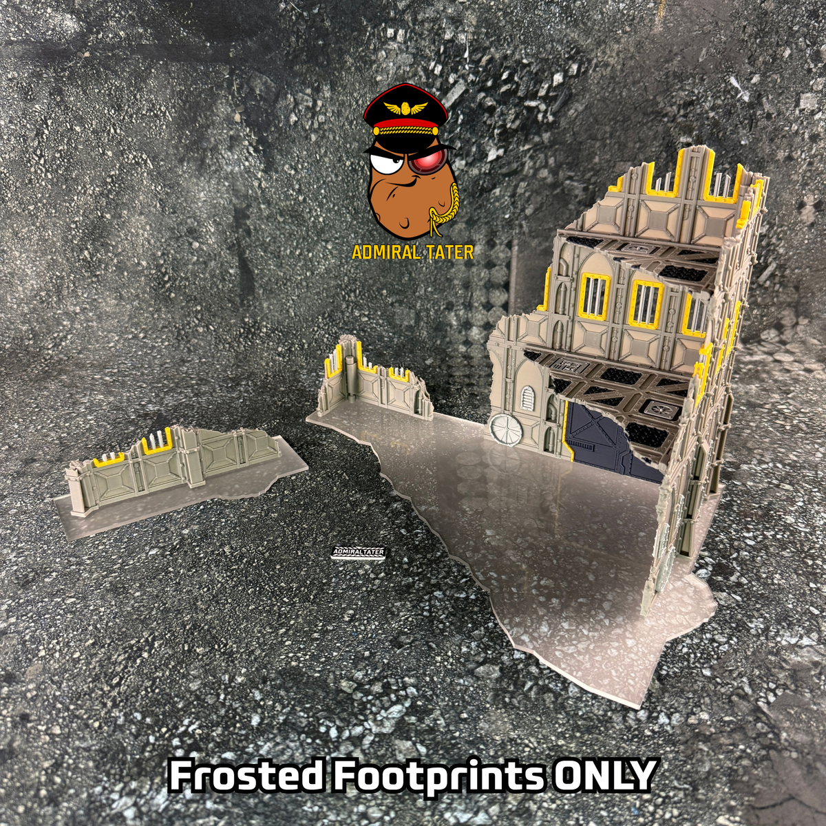 11th Edition Acrylic Footprints in Clear or Frosted Acrylic