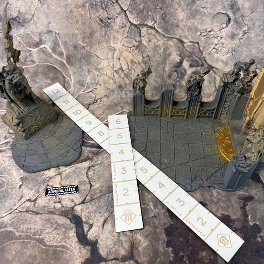 Officially Licensed Malediction Rulers | Sigrith Andravos Flex Ruler