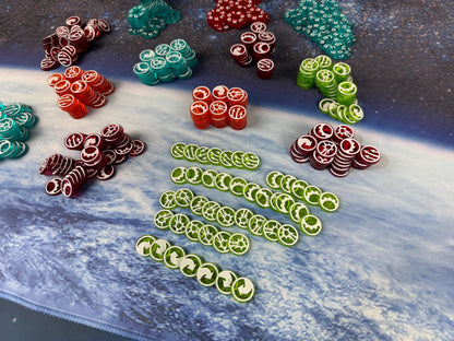 Command Tokens Specialty Colors: Complete Set of 60