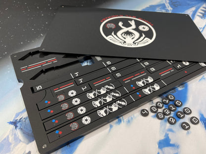 7th Fleet Special Edition Template Tray and Acrylic Ruler Set