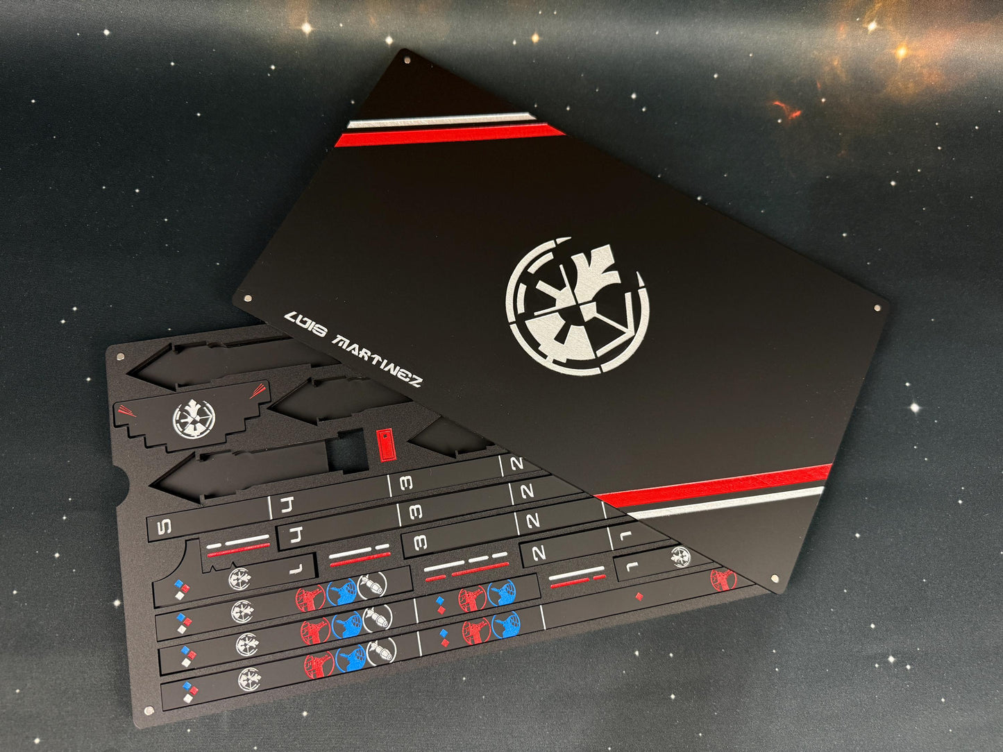 Tater Armada Template Tray and Ruler Set