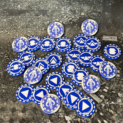 Order Tokens - set of 28 - compatible with Star Wars Legion
