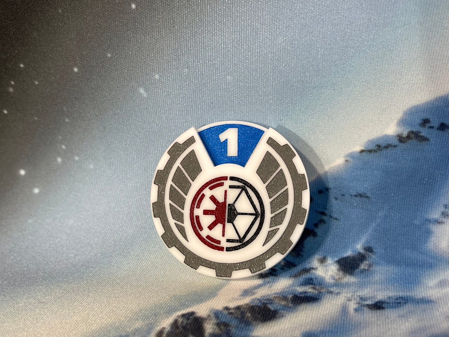 Magnetic Round Counter Dial - Armada
