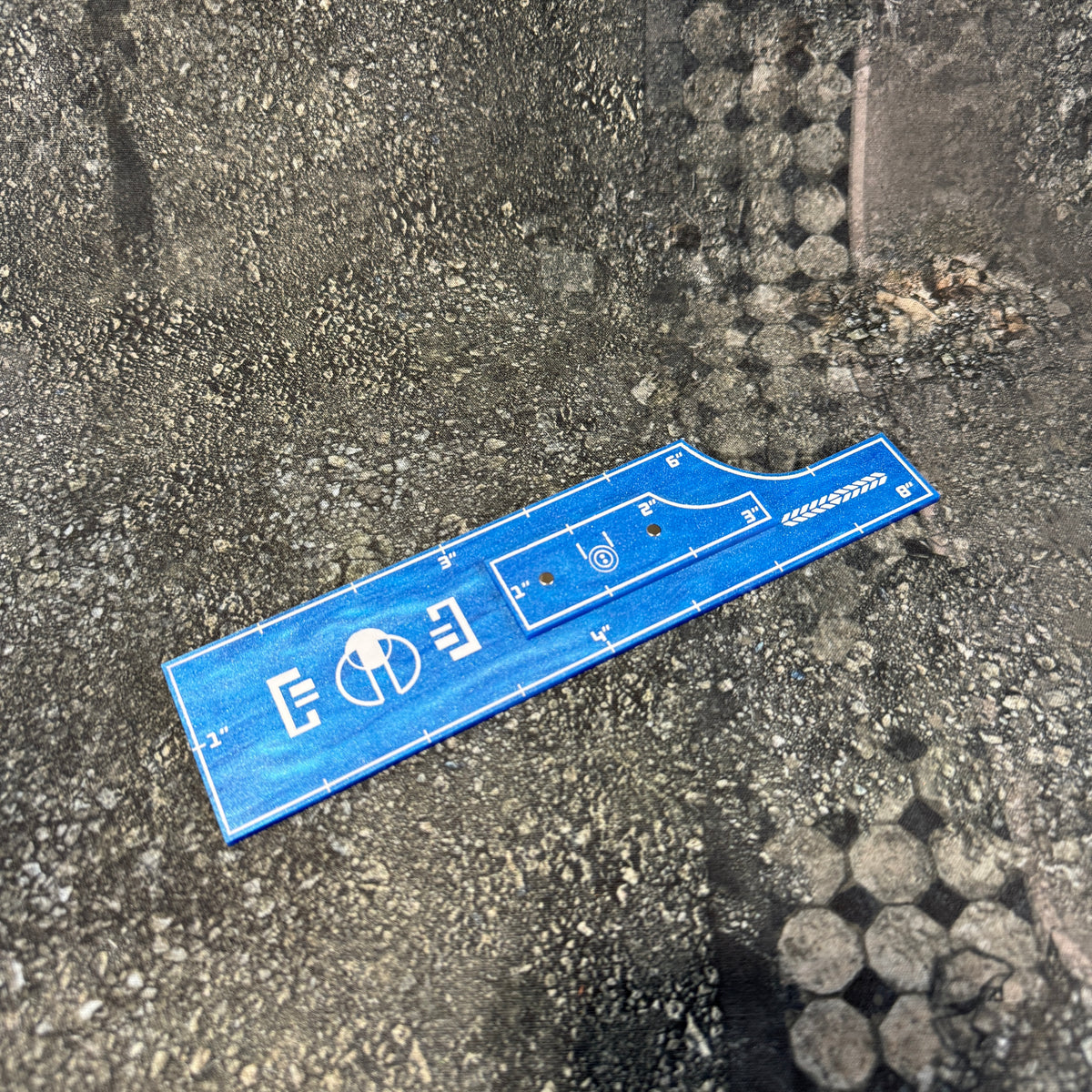 Magnetic Combat Gauge Set, Movement Gauge Set, Measurement Tool with Faction Designs