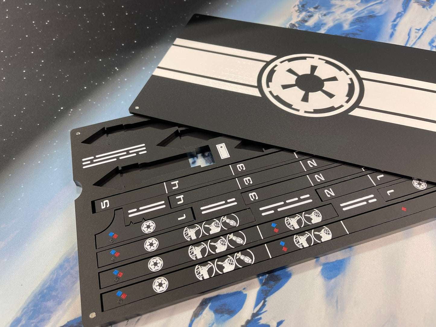 Tater Armada Template Tray and Ruler Set