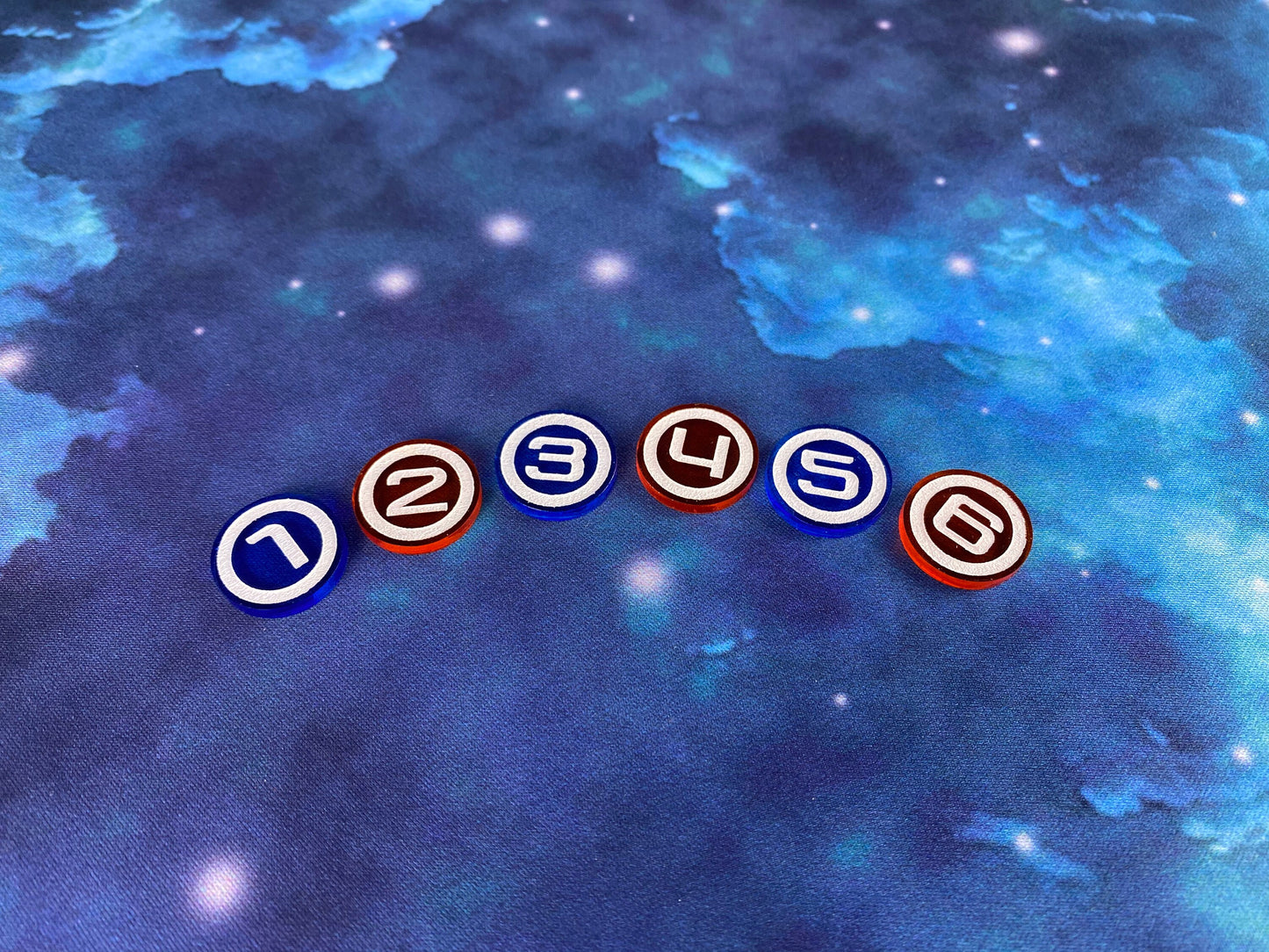Round Tokens - Set of 6