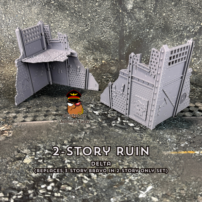 11th Edition Folding Terrain Set - Official Layout compatible- Multiple Themes available