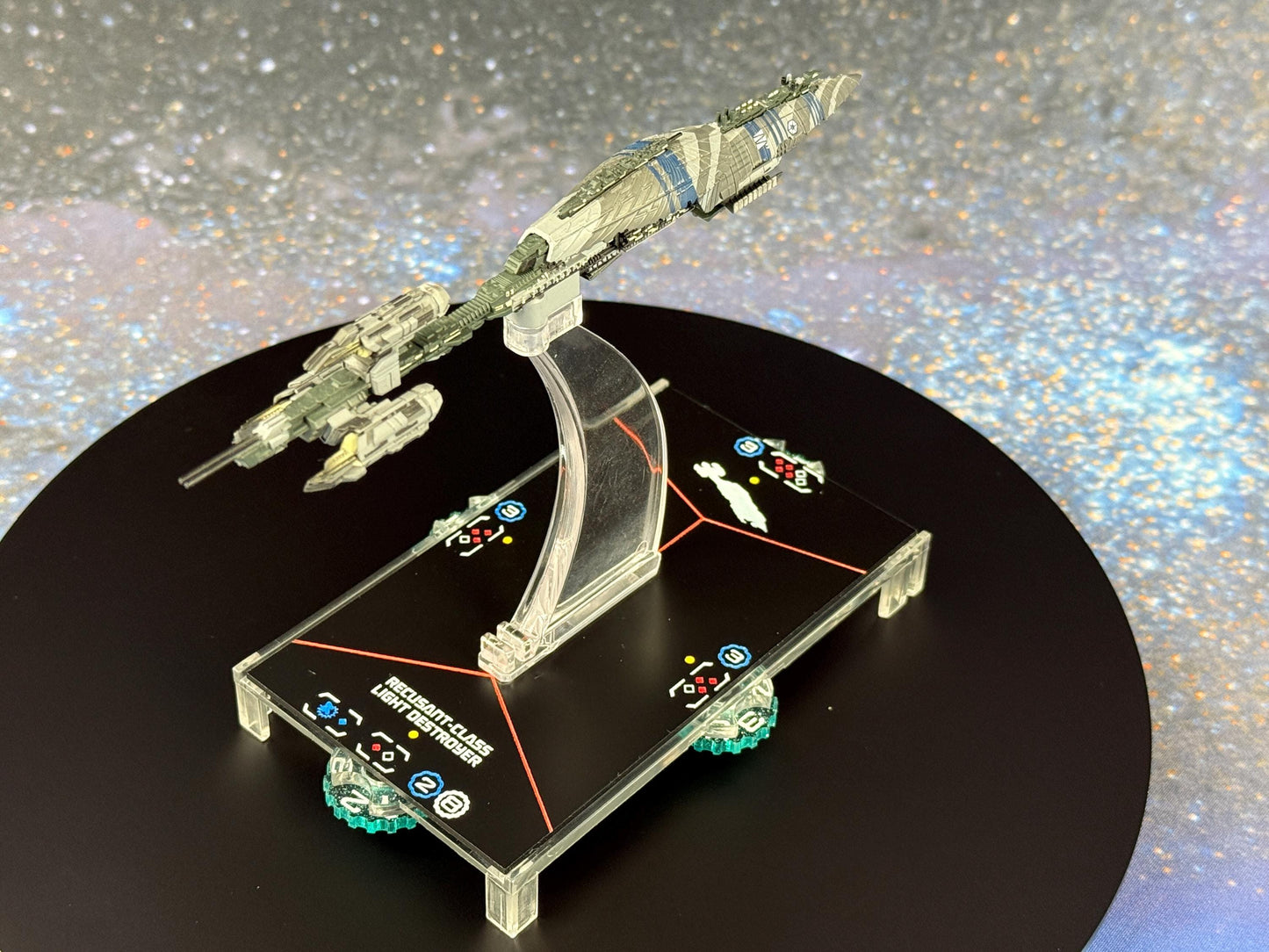 Original Acrylic Armada Ship Tokens
