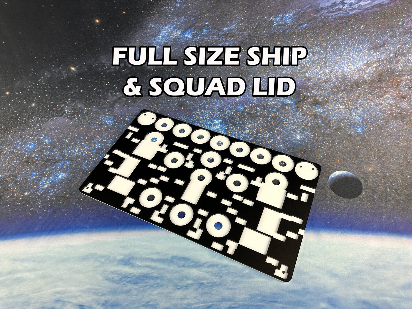 Full Size Acrylic Ship and Squadron Tray/Lid