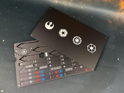 Tater Armada Template Tray and Ruler Set