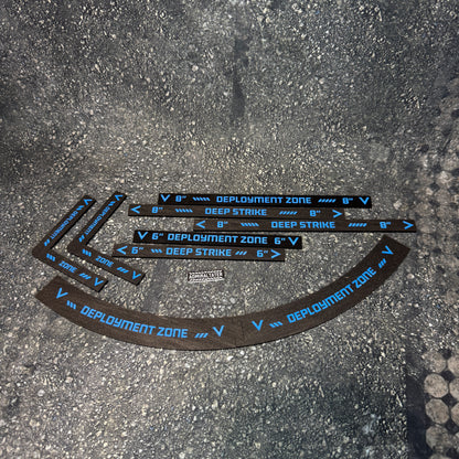 11th Edition: Deployment Zone Markers & Deep Strike Set for 40k double-sided