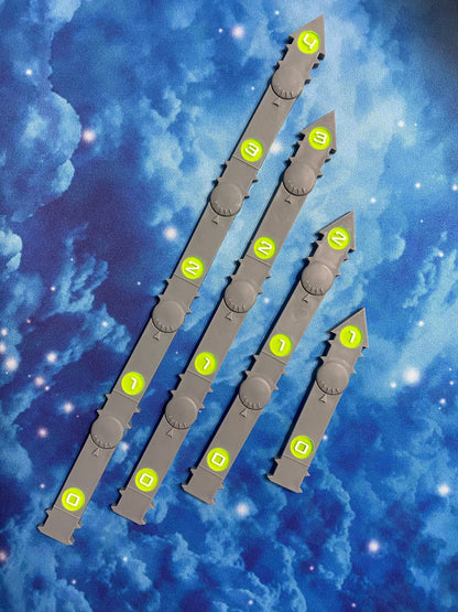 Acrylic Token inserts ONLY - for Maneuver tools