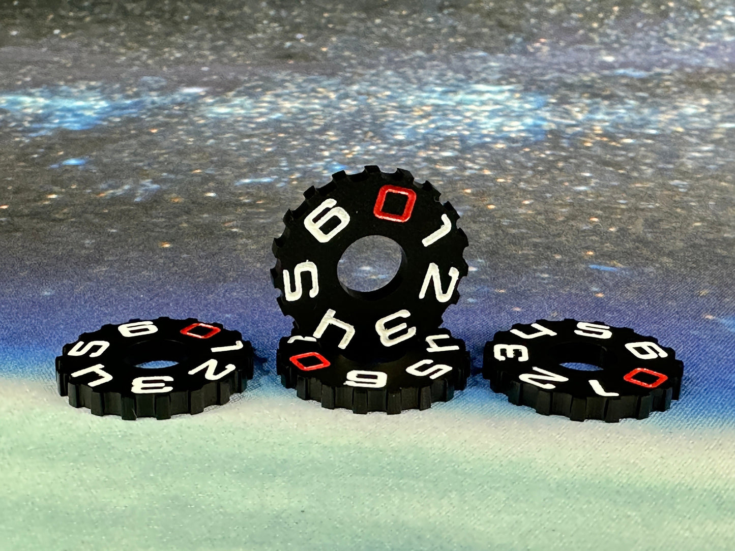 Acrylic Shield Dial Upgrade Set: Red Zero Warning