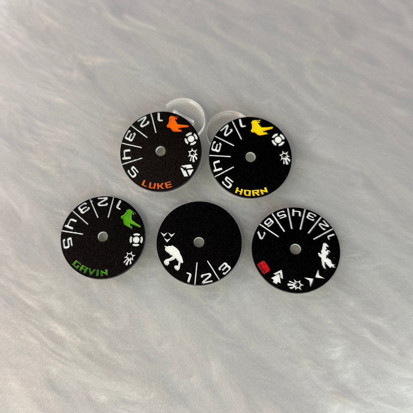 Nexus New Republic Acrylic Squadron Tokens