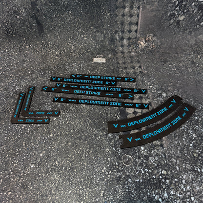 11th Edition: Deployment Zone Markers & Deep Strike Set for 40k double-sided