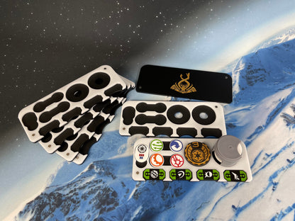 Compact Magnetic Dial & Token Tray