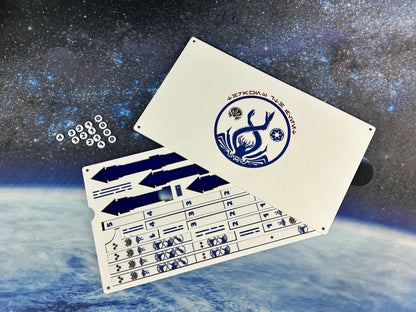 7th Fleet Special Edition Template Tray and Acrylic Ruler Set