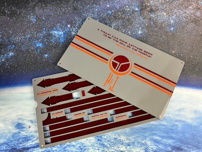 Template Tray Only for Range Ruler & Maneuver Tool Storage