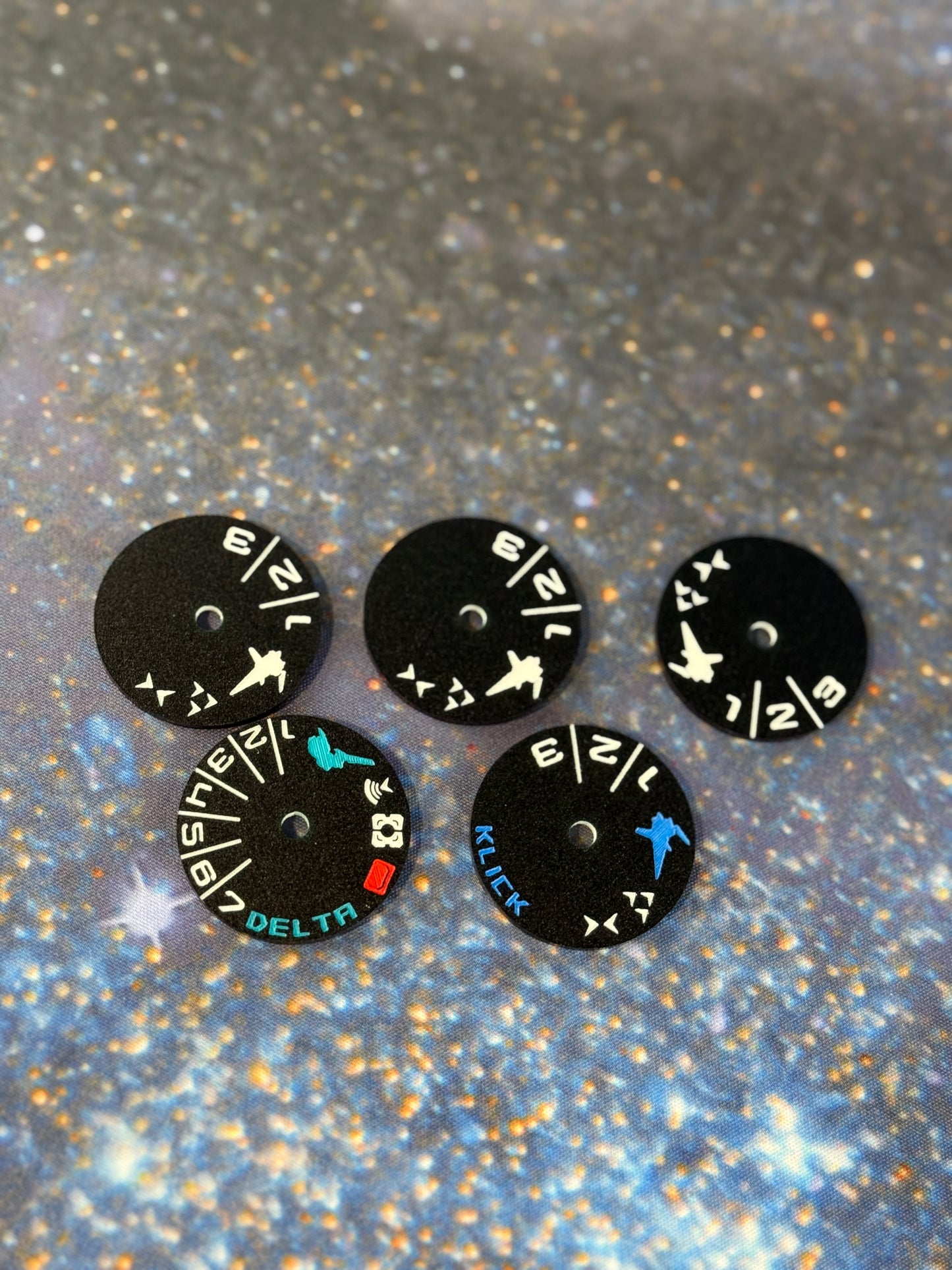 Nexus (Rebel, Empire, CIS, GAR) Acrylic Squadron Tokens