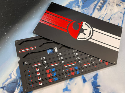 Tater Armada Template Tray and Ruler Set