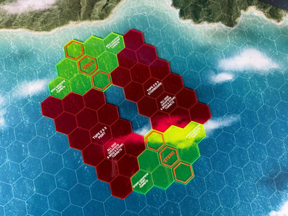 Firing Arc Acrylic Hex Set