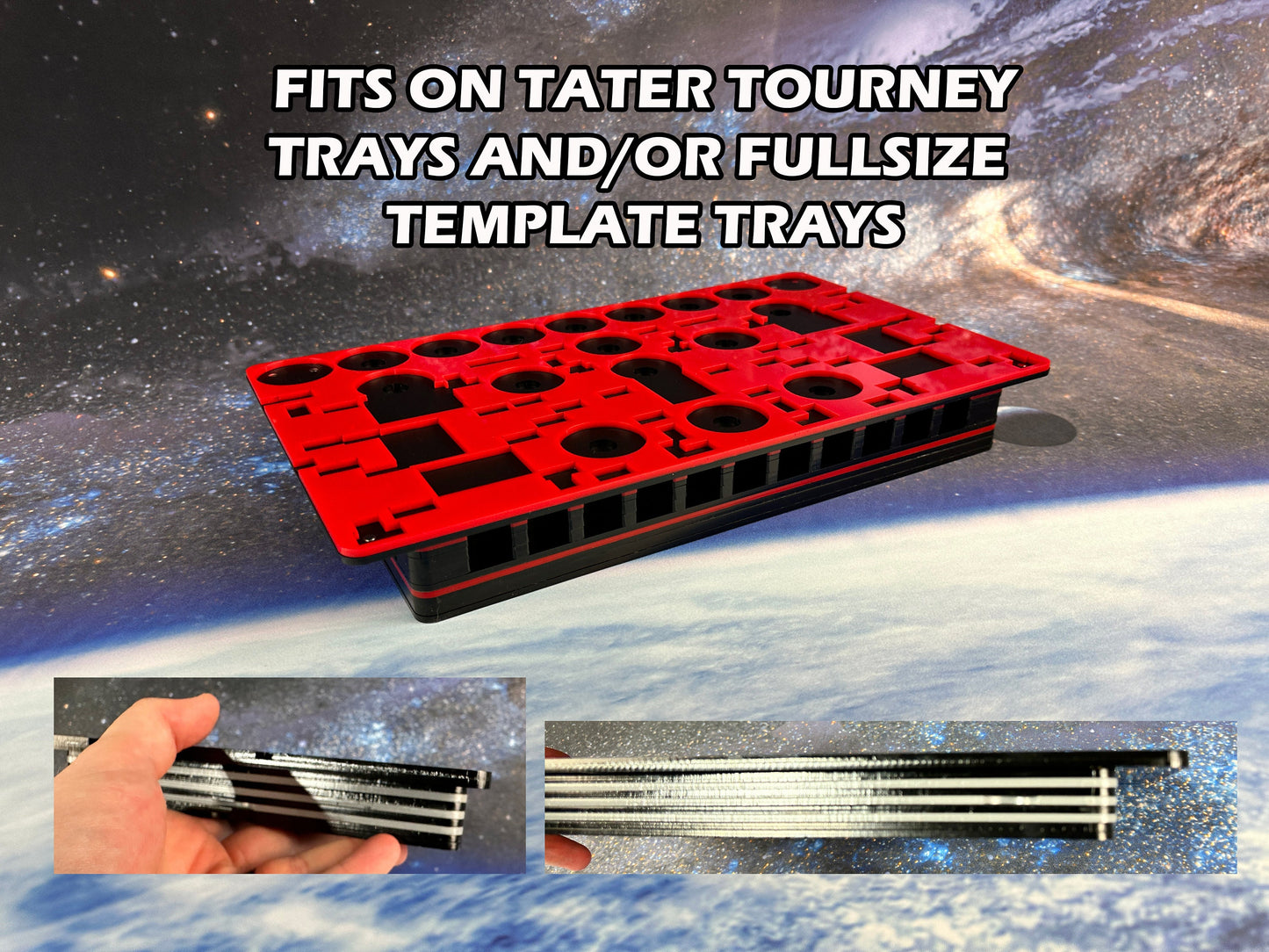 Full Size Acrylic Ship and Squadron Tray/Lid