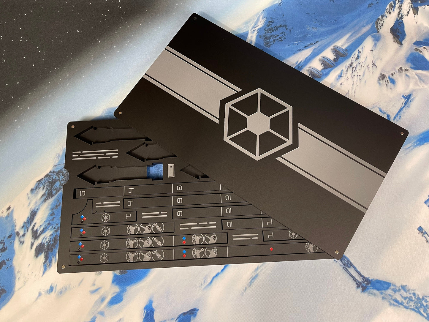 Tater Armada Template Tray and Ruler Set