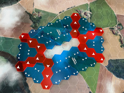 Torpedo Firing Arc Acrylic Hex Set