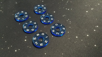 Acrylic Shield Dial Upgrade Set of (6) for the SSD