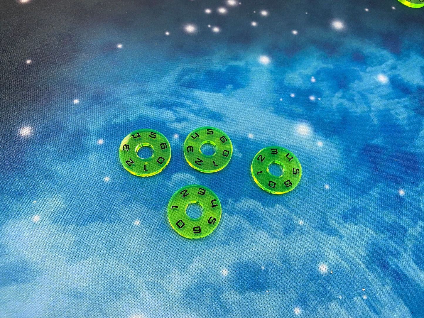 Acrylic Shield Dial Upgrade Set - NON-geared