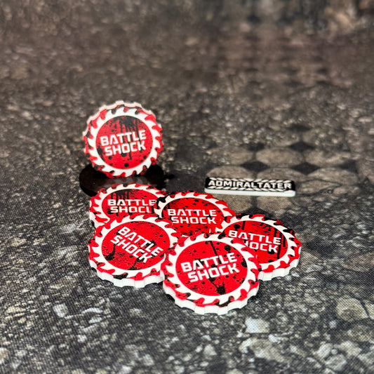 Custom Battle Shock tokens
