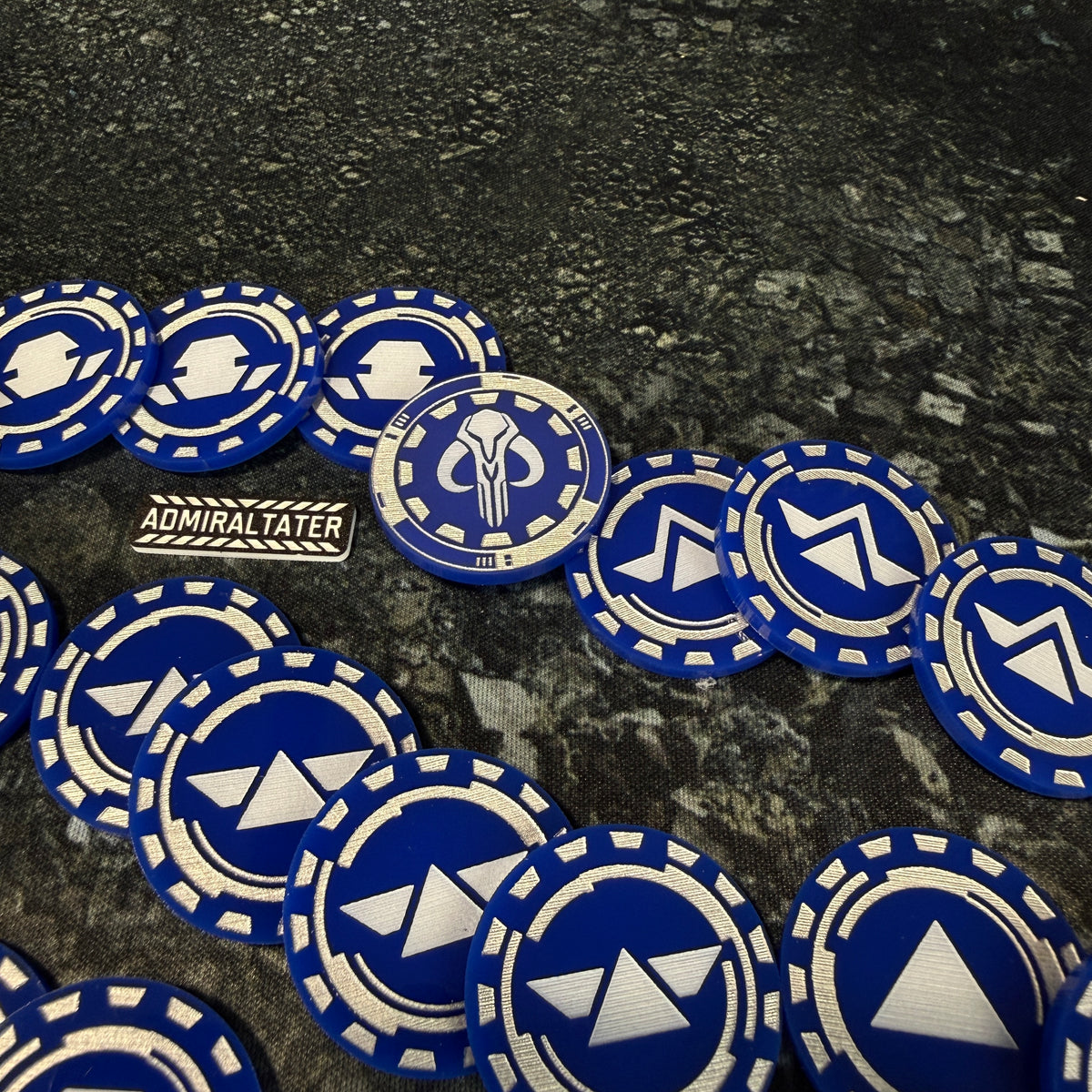 Order Tokens - set of 28 - compatible with Star Wars Legion