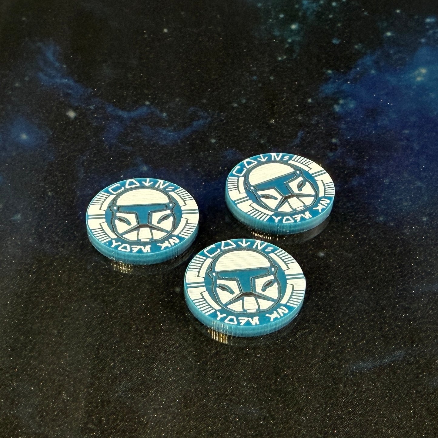 Commando Tokens - set of 3
