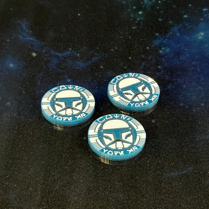 Commando Tokens - set of 3
