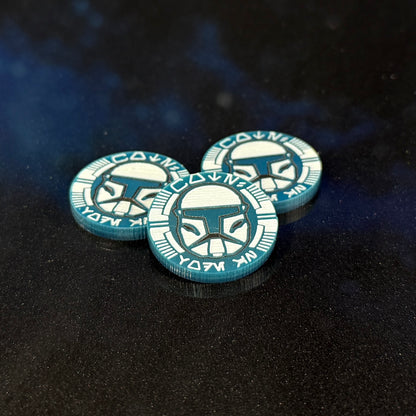 Commando Tokens - set of 3